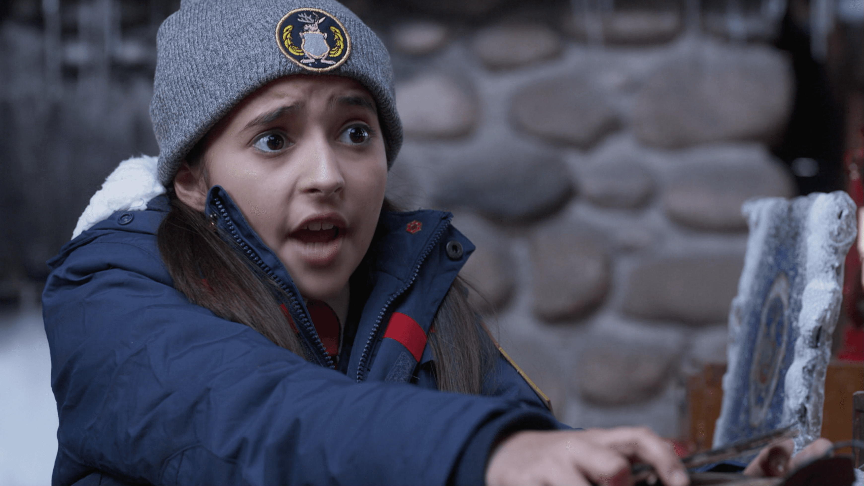 Agent Opal and Agent Omar think nothing ever happens at the Arctic Odd Squad Headquarters.